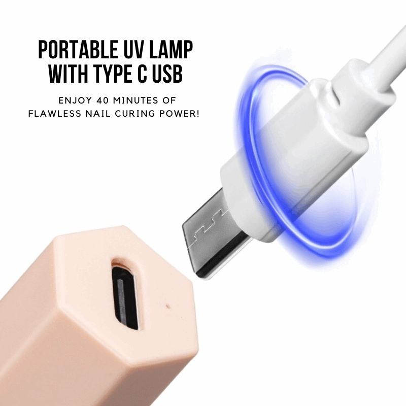 Portable UV LED Lamp-Accessories-Outlined