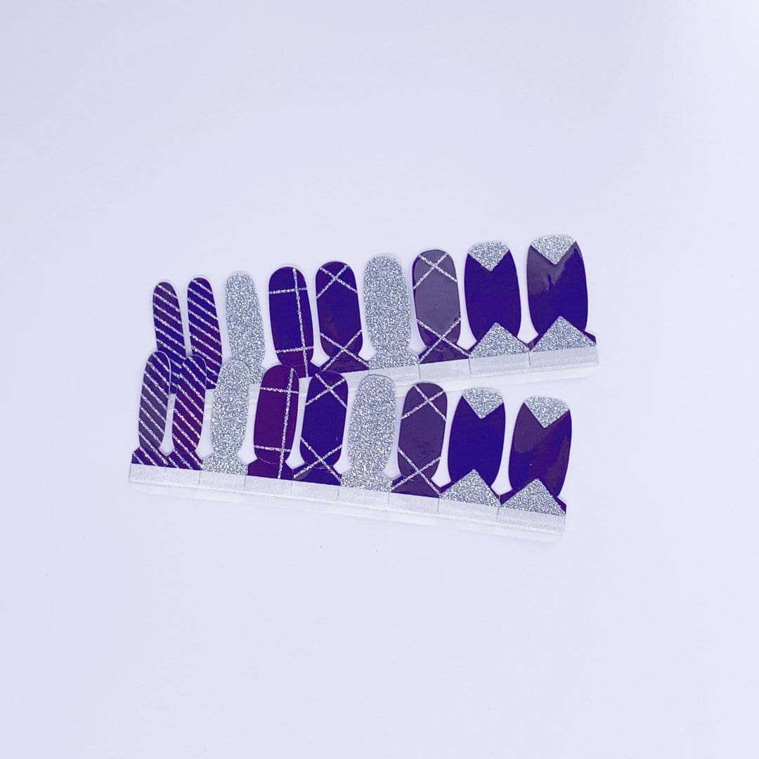 Purple Haze-Adult Nail Wraps-Outlined