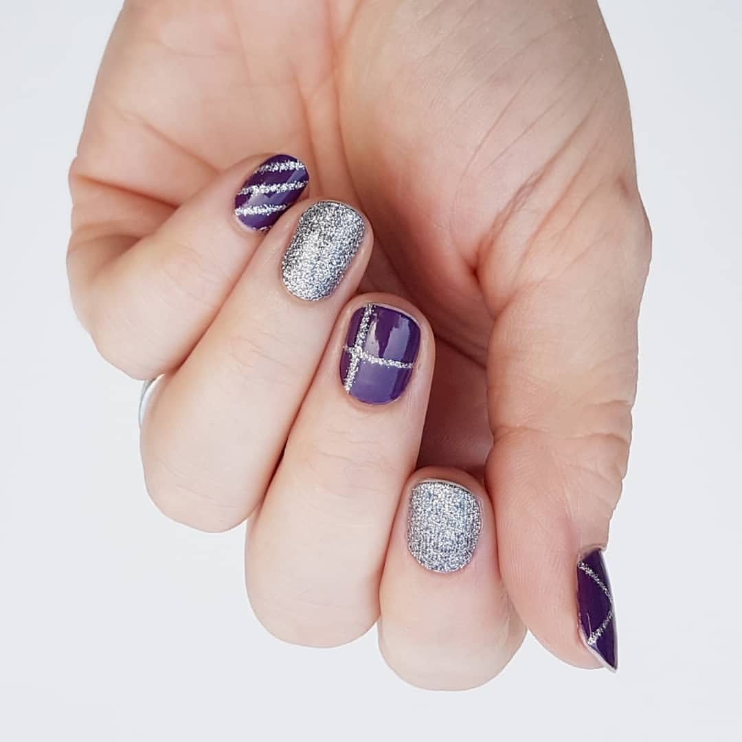 Purple Haze-Adult Nail Wraps-Outlined