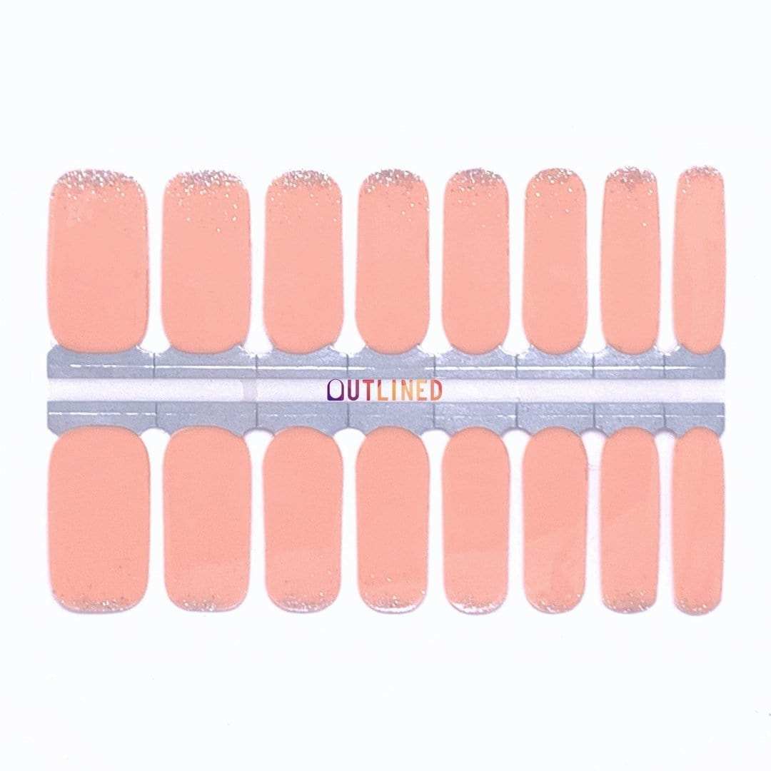 Sandy Baby-Adult Nail Wraps-Outlined