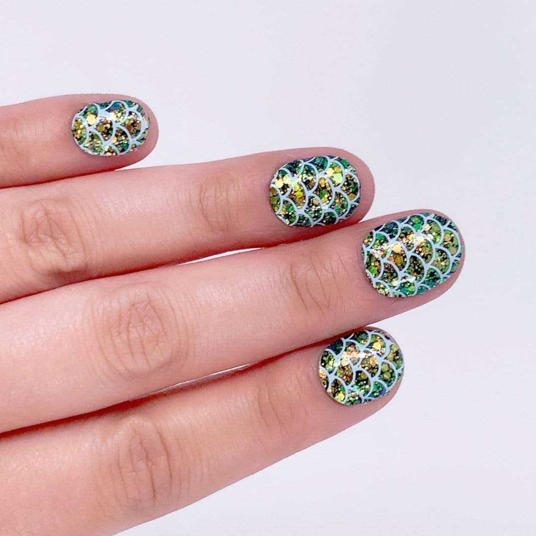 Sea of Dreams-Adult Nail Wraps-Outlined