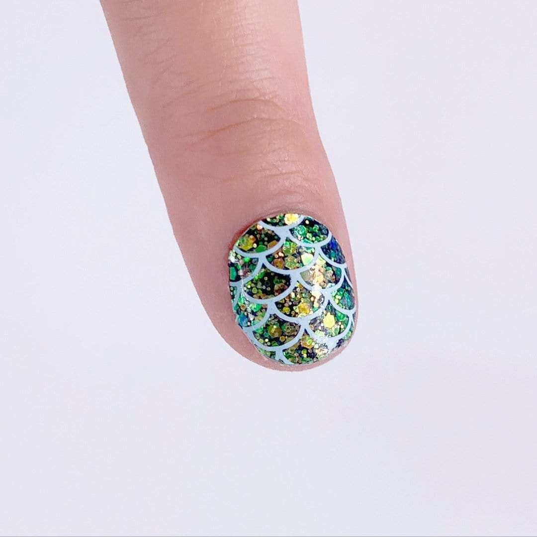 Sea of Dreams-Adult Nail Wraps-Outlined