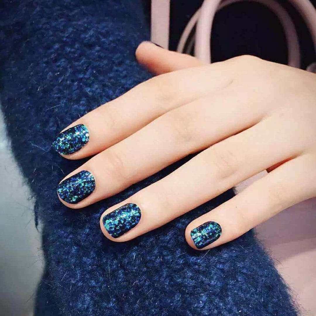 Shining Sea-Adult Nail Wraps-Outlined