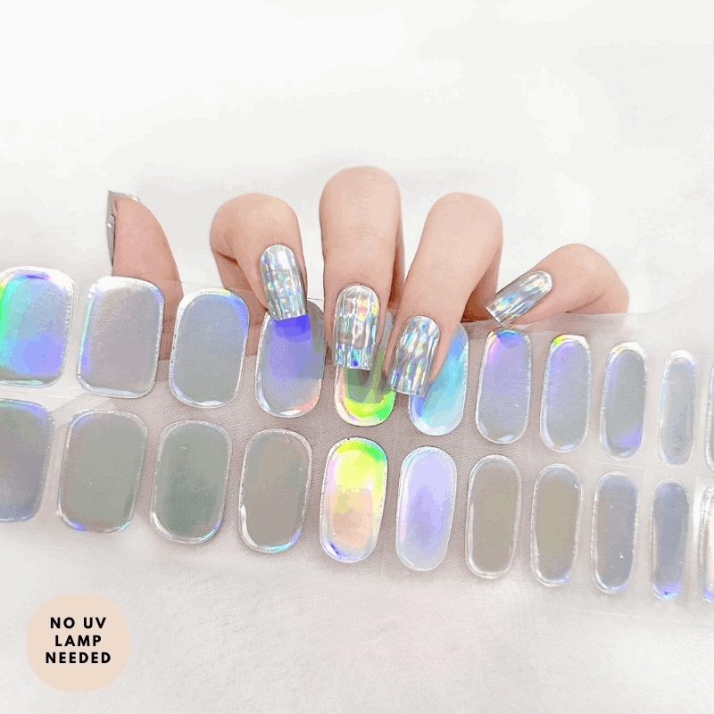 Silver Bullet-Gel Nail Strips-Outlined
