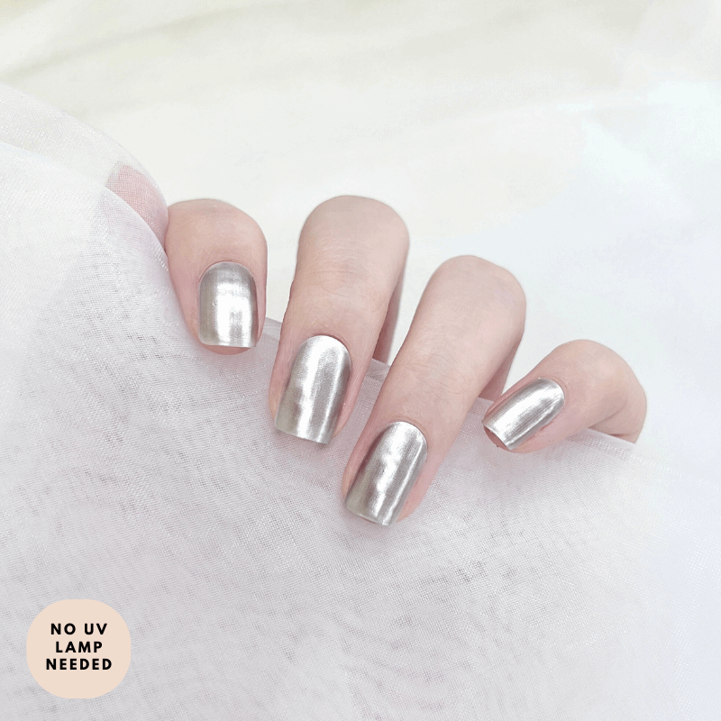 Silver Storm-Gel Nail Strips-Outlined