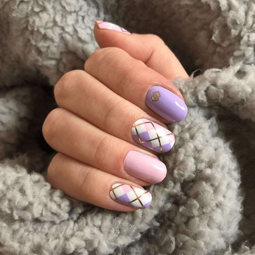 Square Rhapsody-Adult Nail Wraps-Outlined