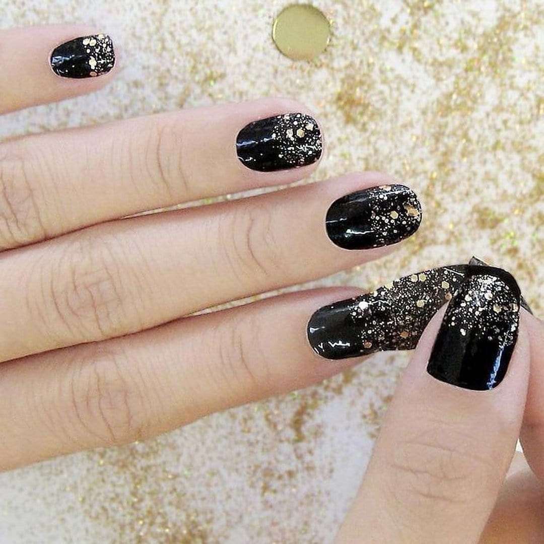 Starry Night-Adult Nail Wraps-Outlined