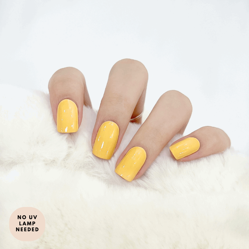 Sunflower-Gel Nail Strips-Outlined