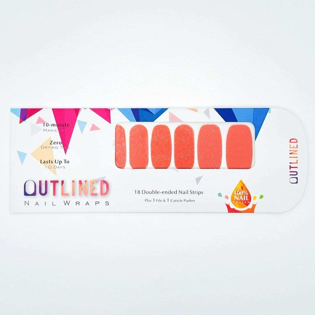 Sunkiss-Adult Nail Wraps-Outlined