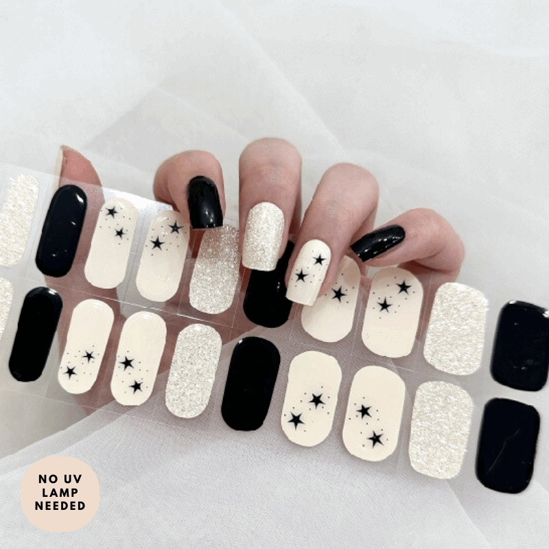 Supernova-Gel Nail Strips-Outlined