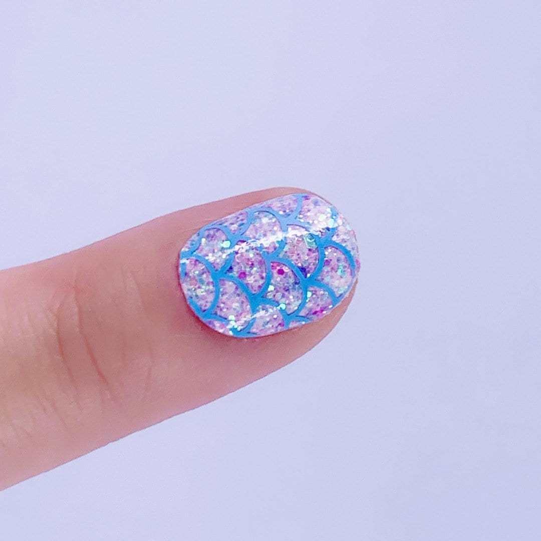 Under the Sea-Adult Nail Wraps-Outlined