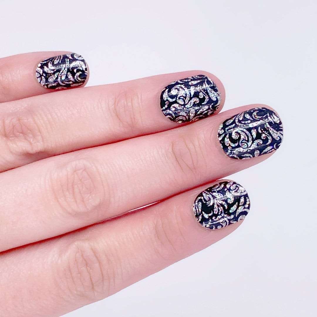 Vintage-Adult Nail Wraps-Outlined
