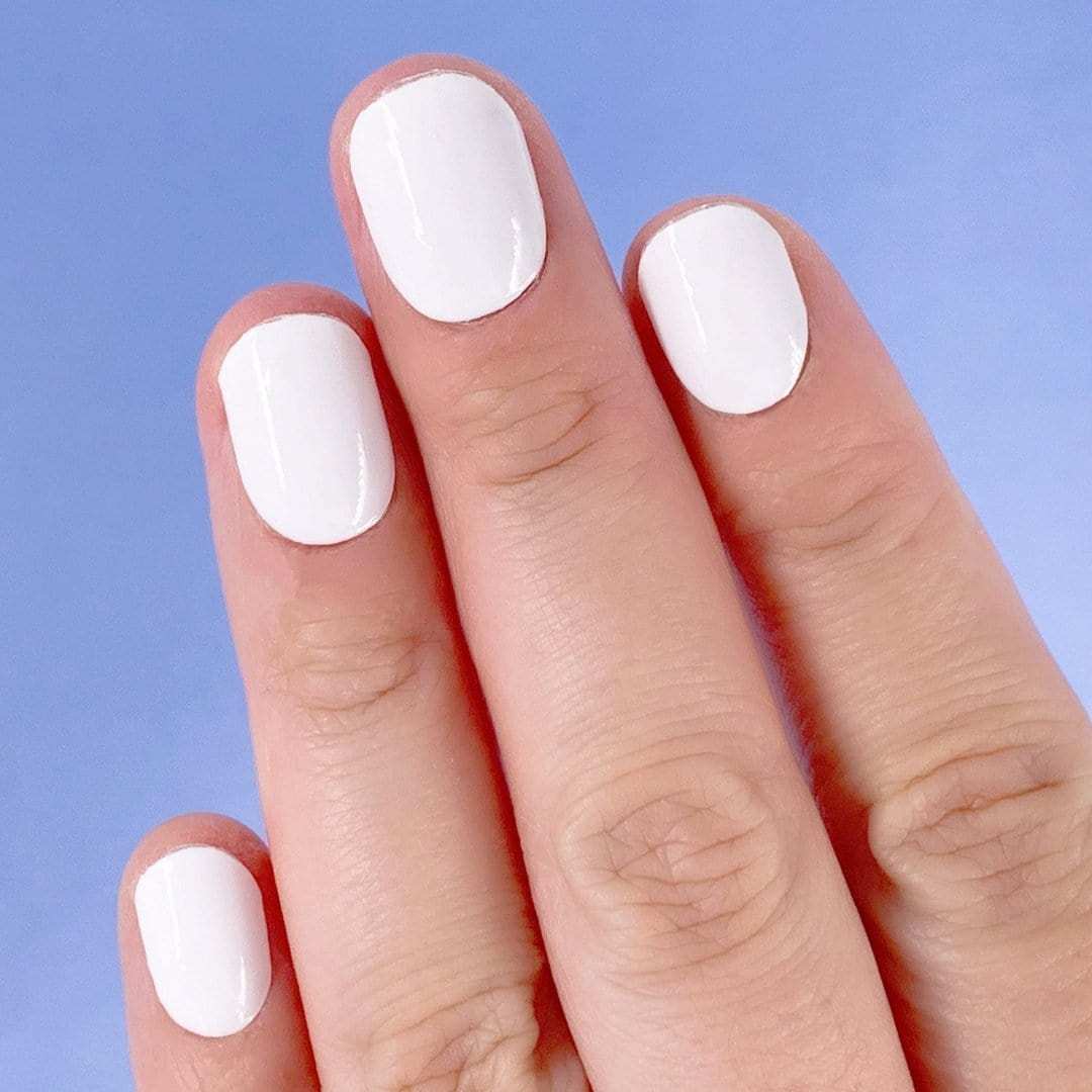White Out-Adult Nail Wraps-Outlined