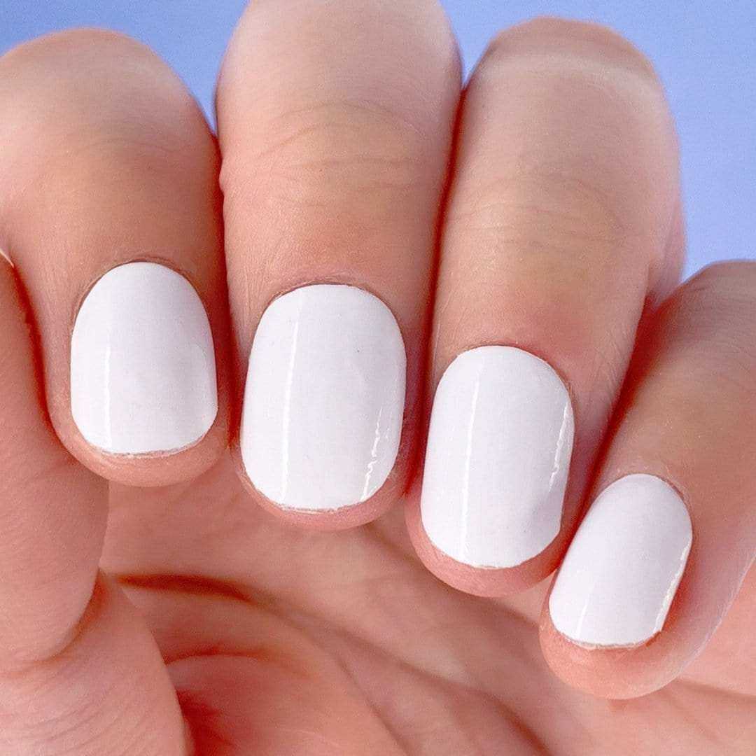 White Out-Adult Nail Wraps-Outlined